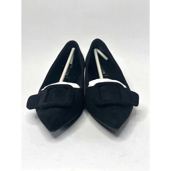 Anne Klein Kalea Ballet Flat Black Suede Size 7.5 M NWT - Picture 1 of 9